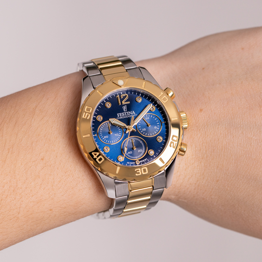 RELOJ DE MUJER FESTINA BOYFRIEND F20604/3 CON ESFERA AZUL