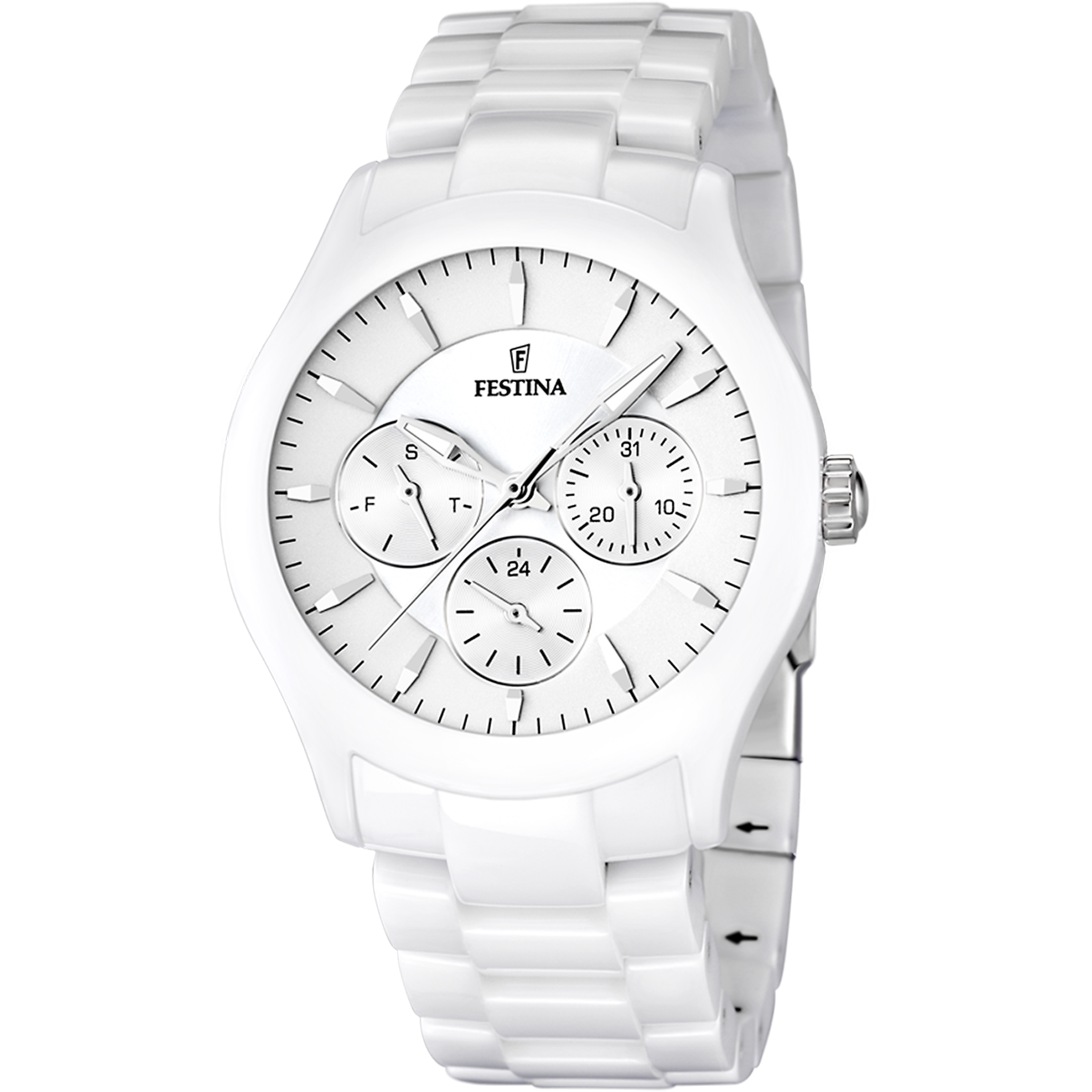 FESTINA CERAMIC WATCH F16639/1 WHITE MEN