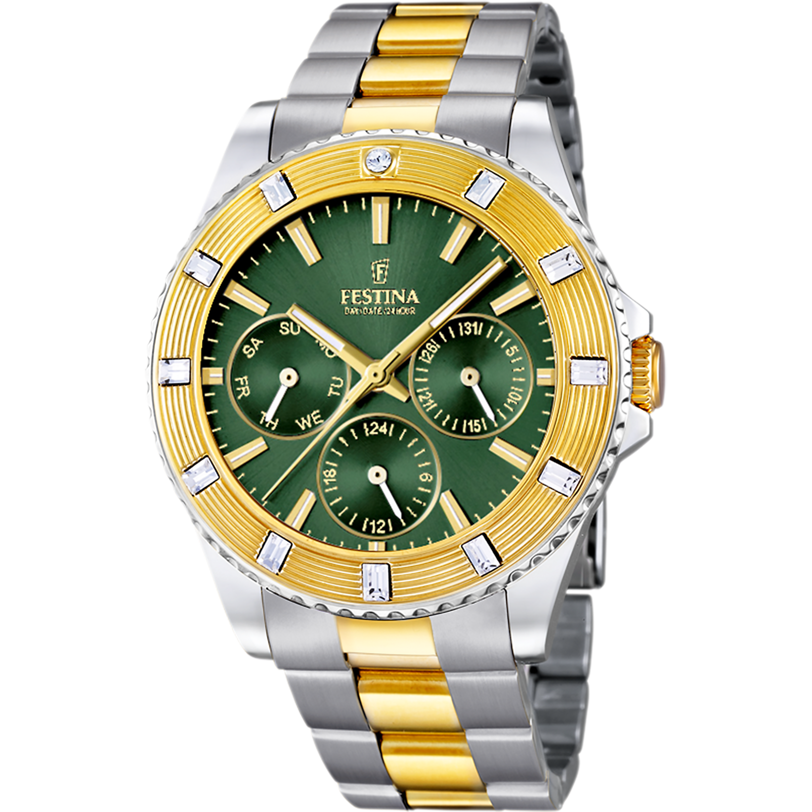 MONTRE FESTINA F16696/4 VERT, FEMME