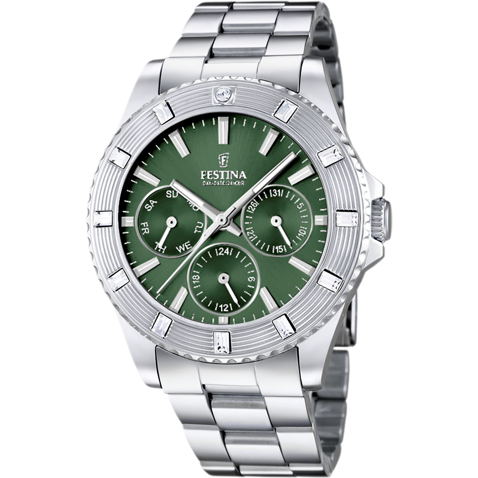 Festina women's green watch F16697/8