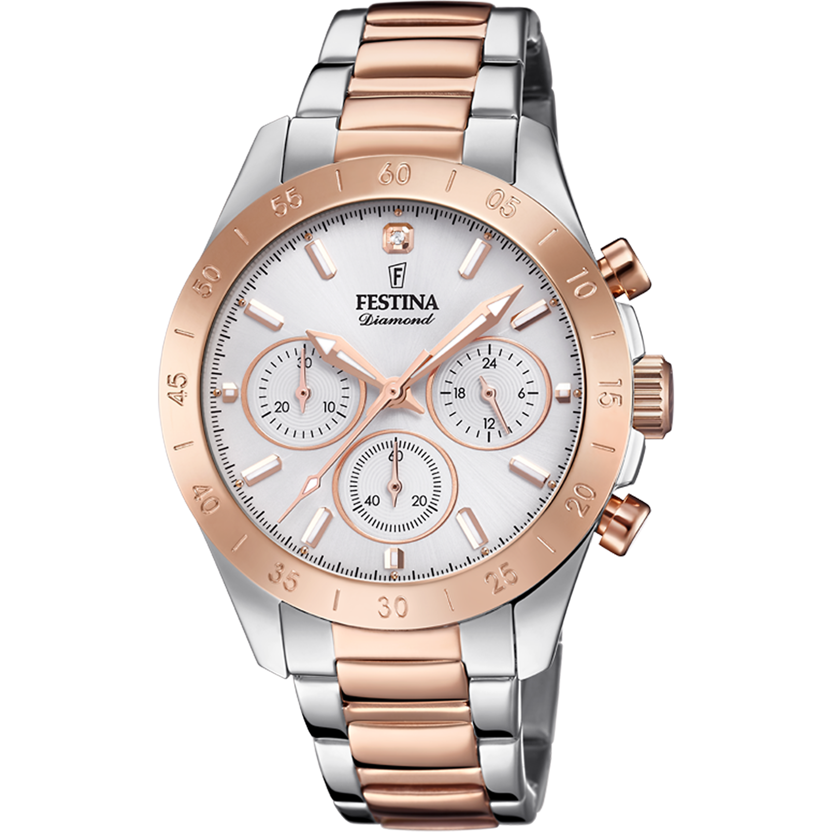 RELOJ DE MUJER FESTINA BOYFRIEND F20398/1 CON ESFERA PLATEADA