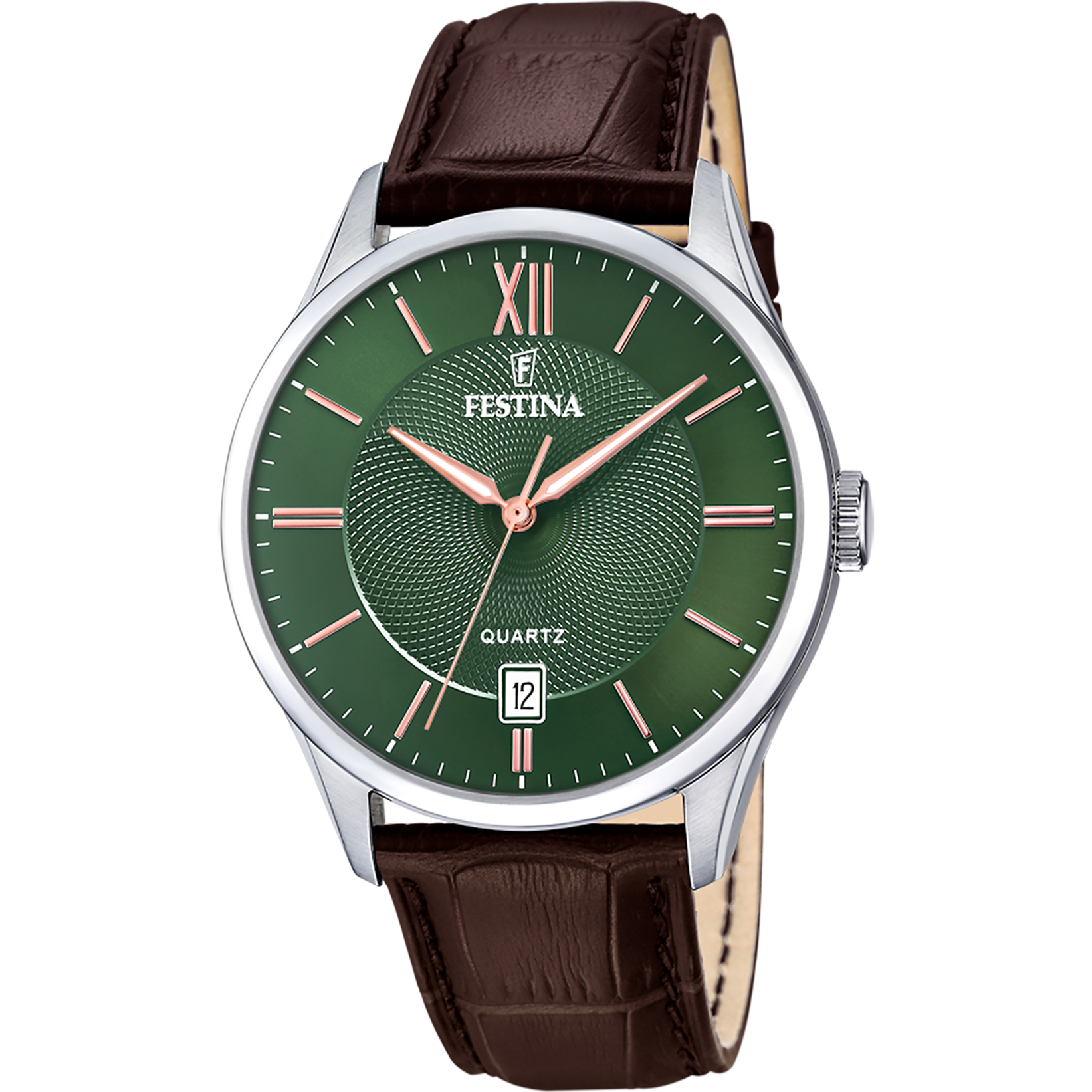 Festina Quadrante blu da uomo multifunzione (40 mm) / bracciale in acciaio inossidabile F20666/2