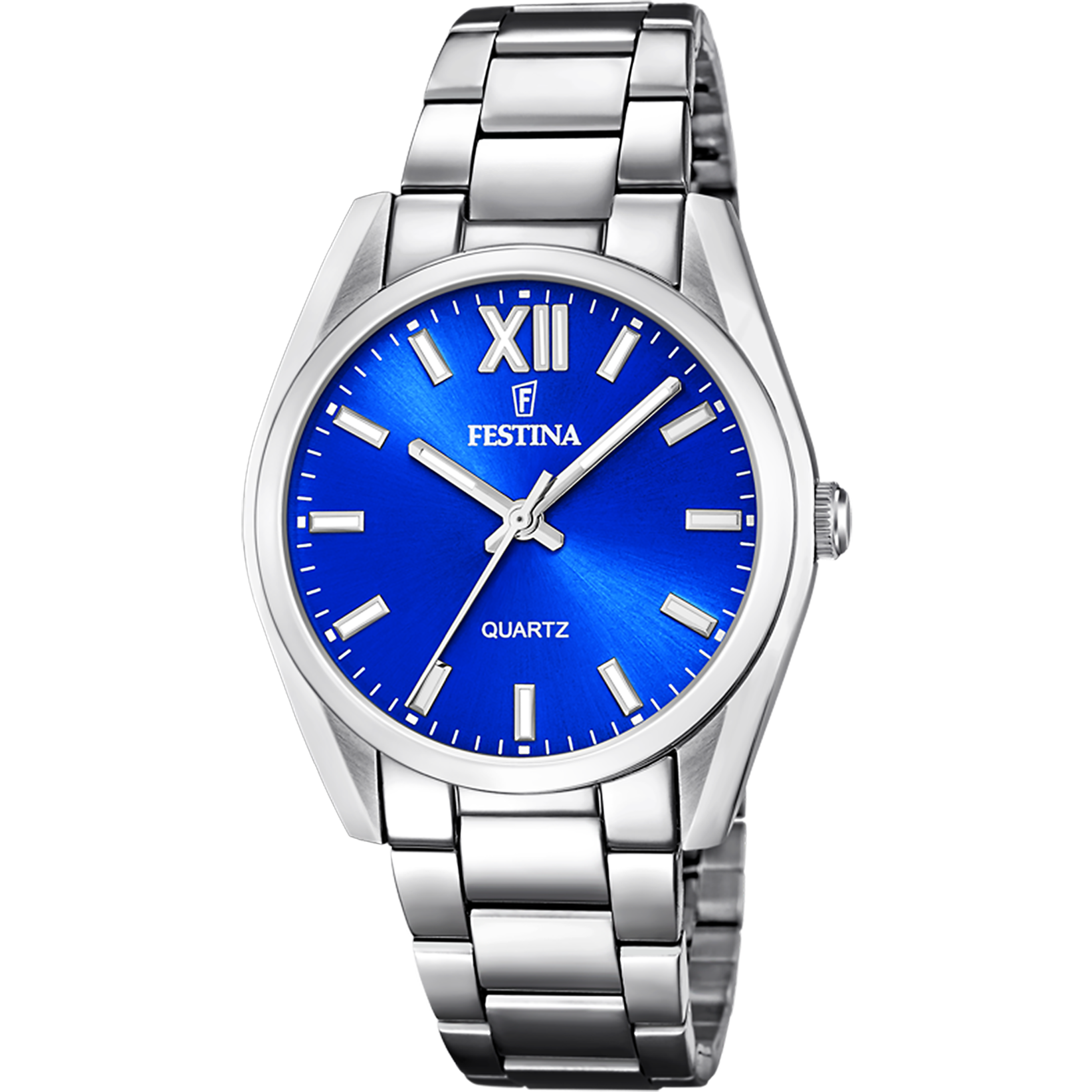 Reloj Festina Mujer F20506/2 Esfera azul correa malla milanesa azul