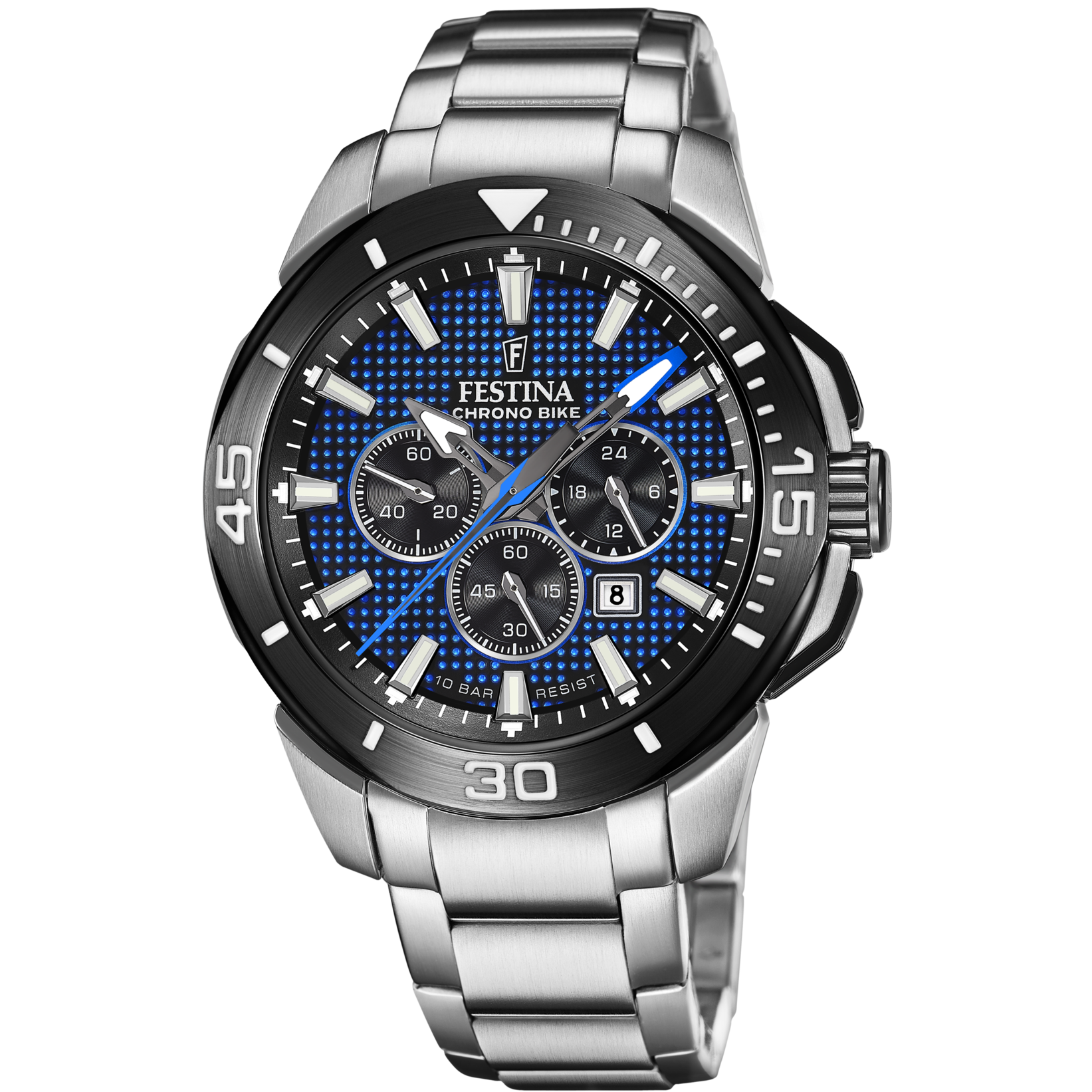 Comprar online Reloj Festina hombre Edición Especial cronómetro acero IP  azul F20643/1 en oferta y sin gastos de envío