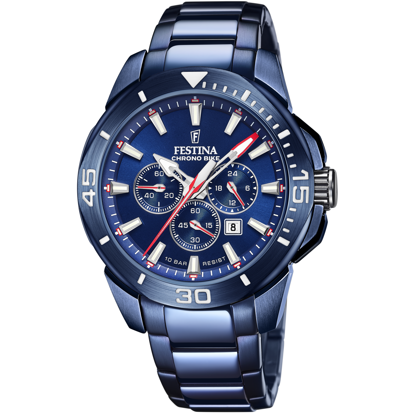 Comprar online Reloj Festina hombre Edición Especial cronómetro acero IP  azul F20643/1 en oferta y sin gastos de envío - PRECIOS BARATOS. Comprar en  Tienda Online de Venta por Internet. Joyería Online