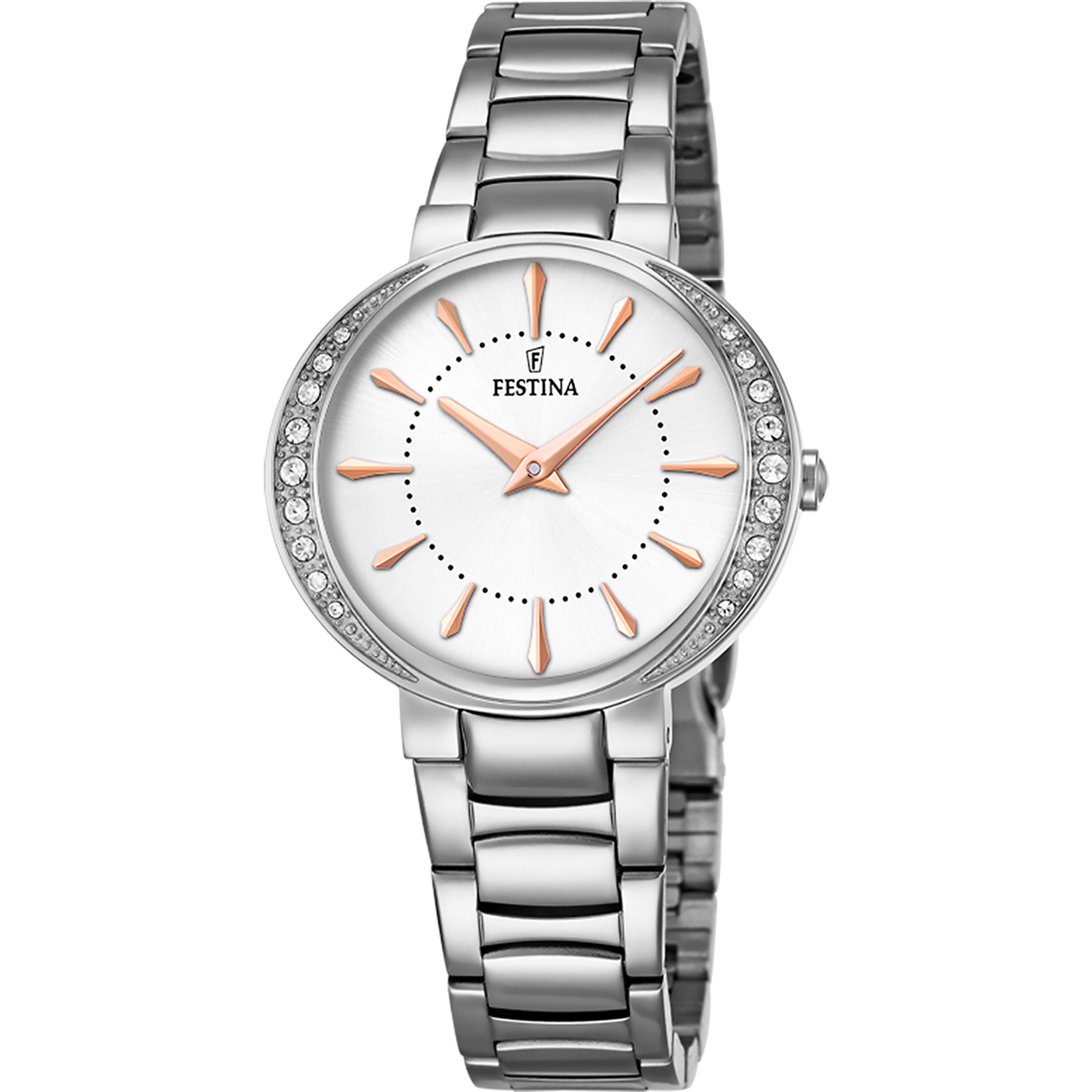 Festina Montre Femme Analogique Cuir Marron