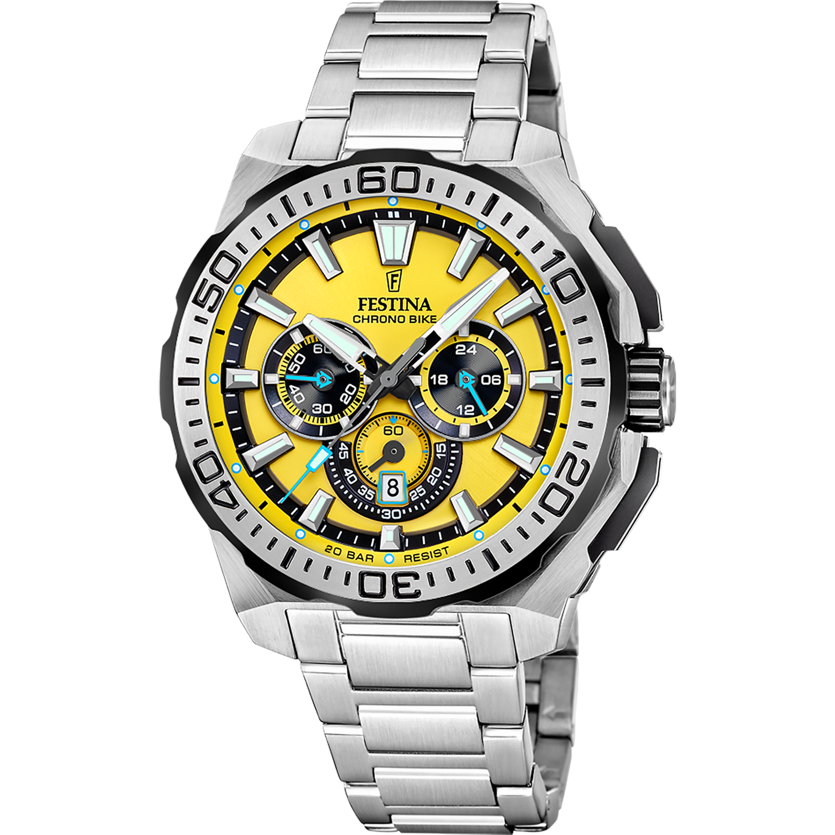 OROLOGIO DA UOMO FESTINA CHRONO BIKE F20724/4 GIALLO