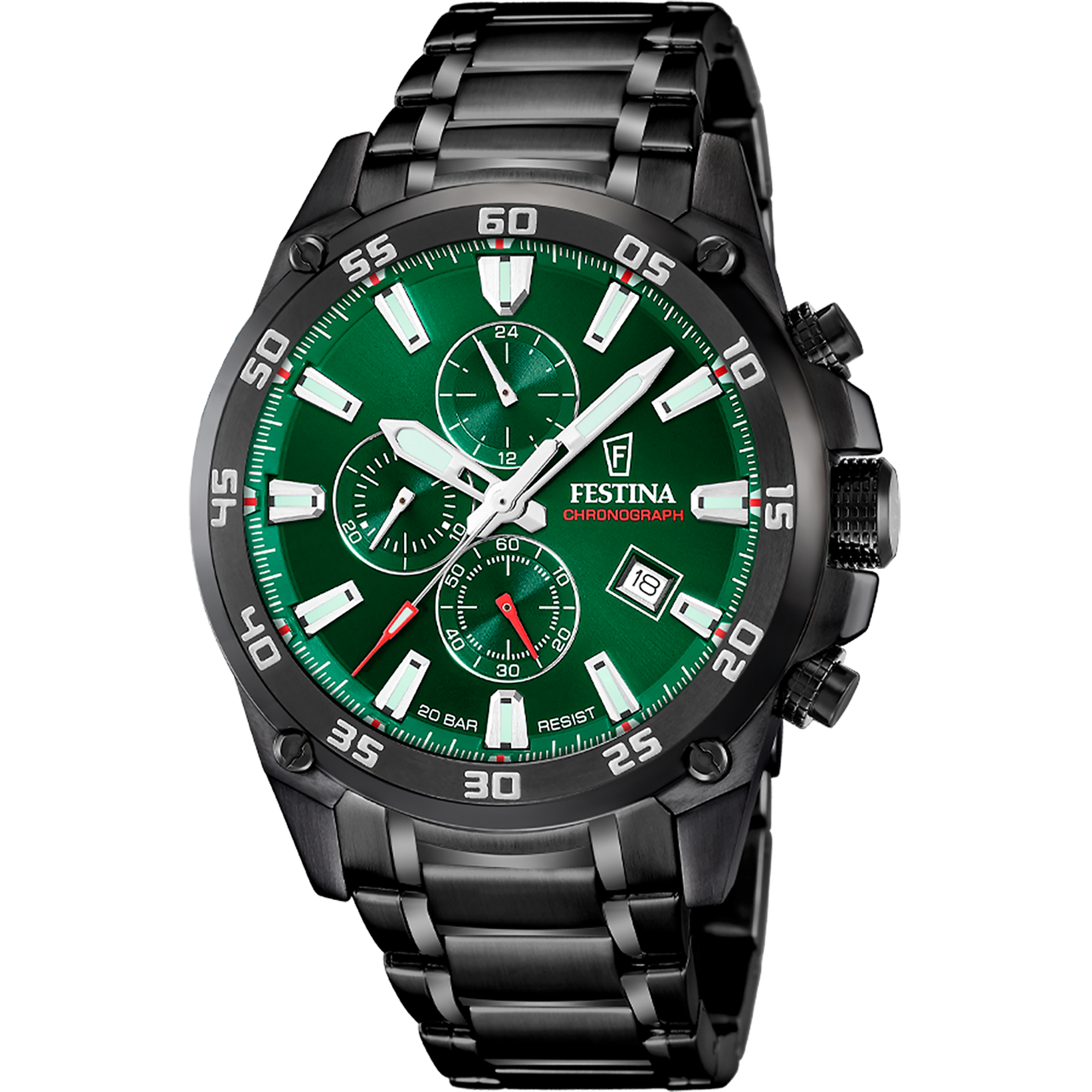 MONTRE FESTINA F20735/2 VERT, HOMME