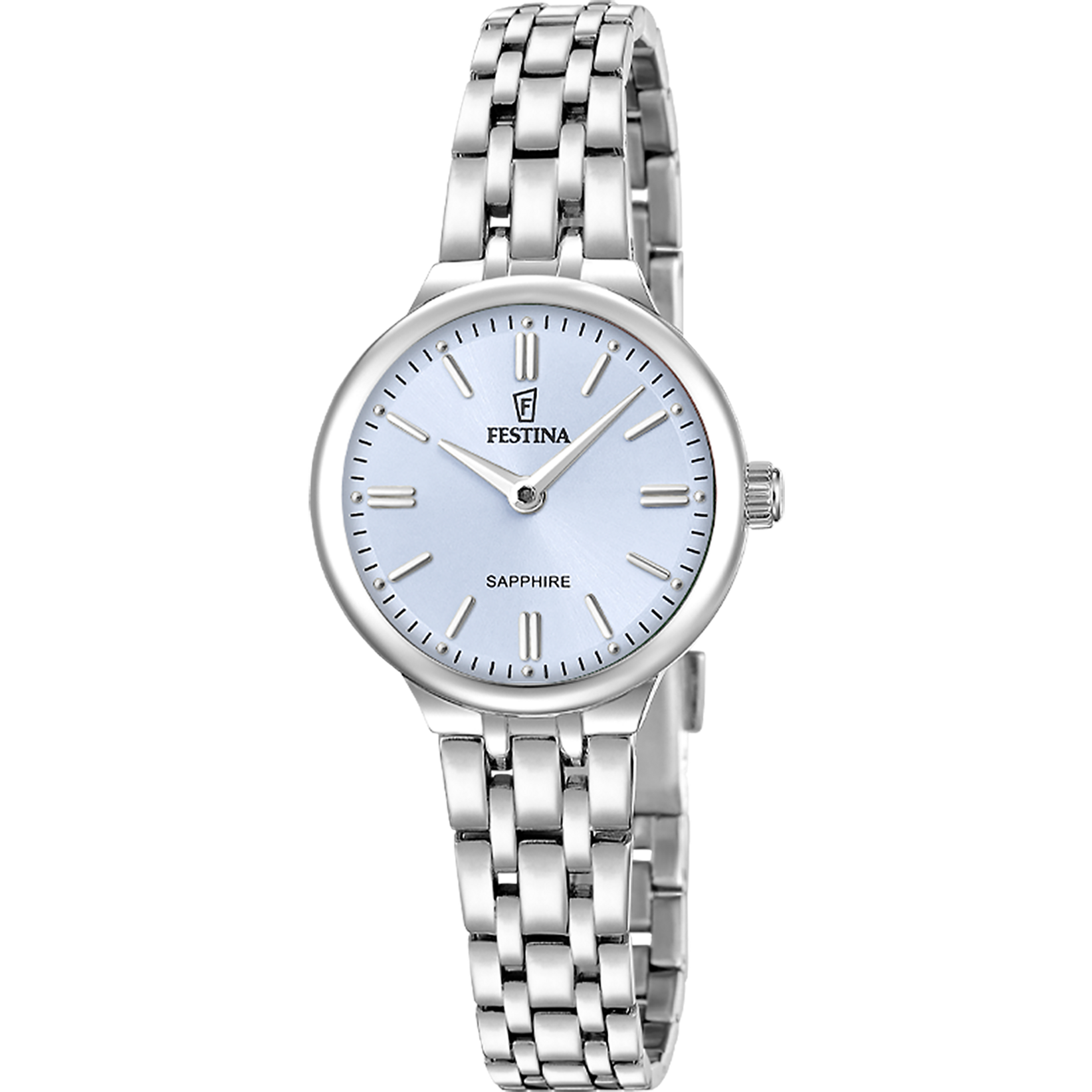 Montre Guess Femme Collection Limitée - Boîtier Acier Inox Bleu, Bracelet Cuir - Neuve