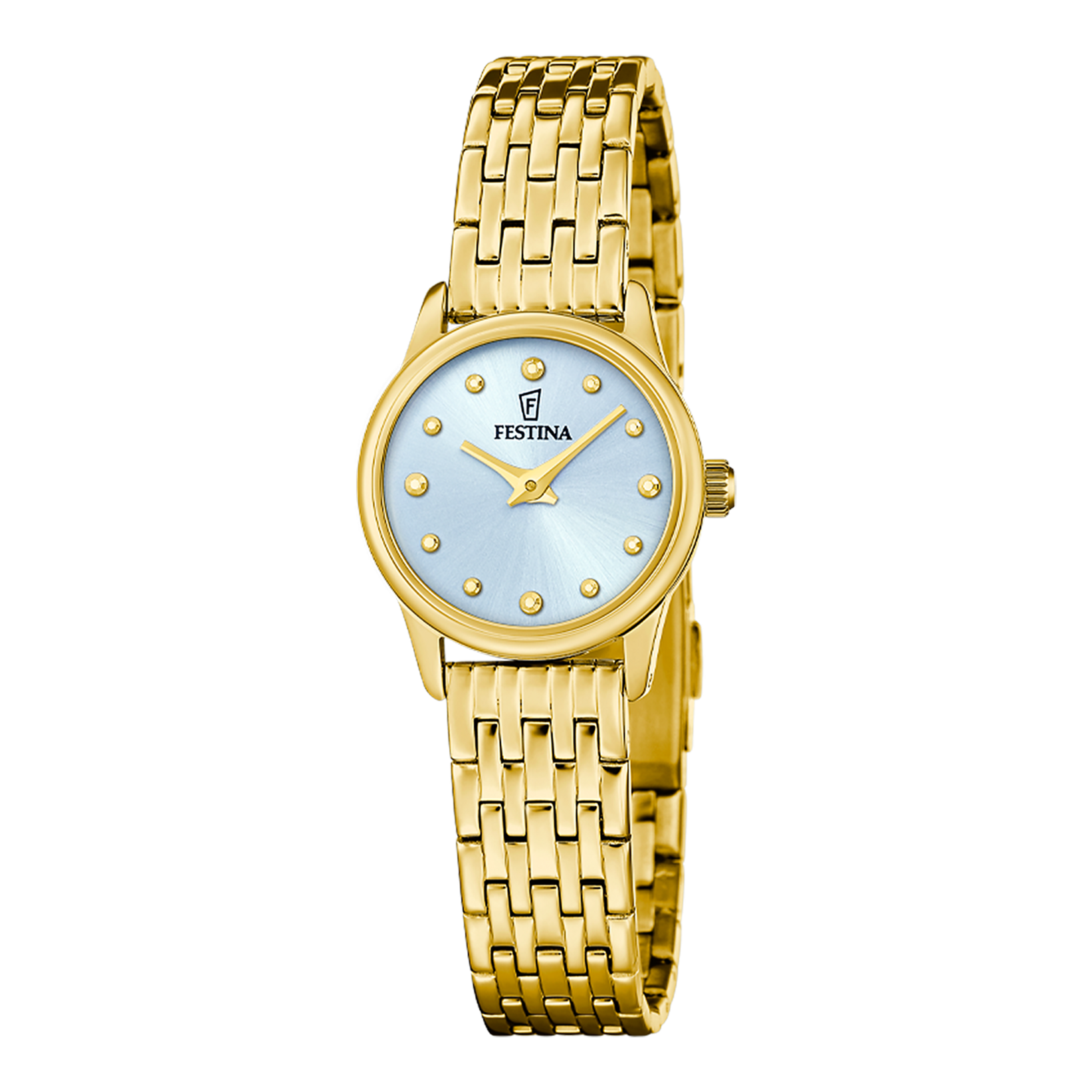 MONTRE FESTINA MADEMOISELLE F20750/3 BLEU, BRACELET D’ ACIER INOXYDABLE, FEMME