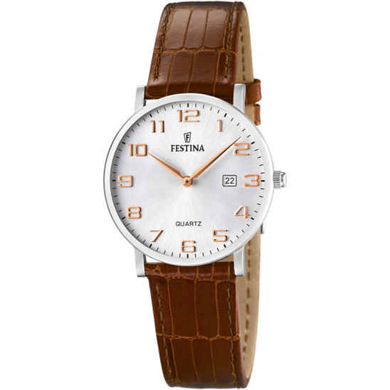 RELOJ DE MUJER FESTINA CLASSICS F16477/2 CON ESFERA PLATEADA