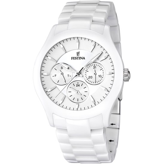 OROLOGIO FESTINA CERAMIC F16639/1 BIANCO UOMO