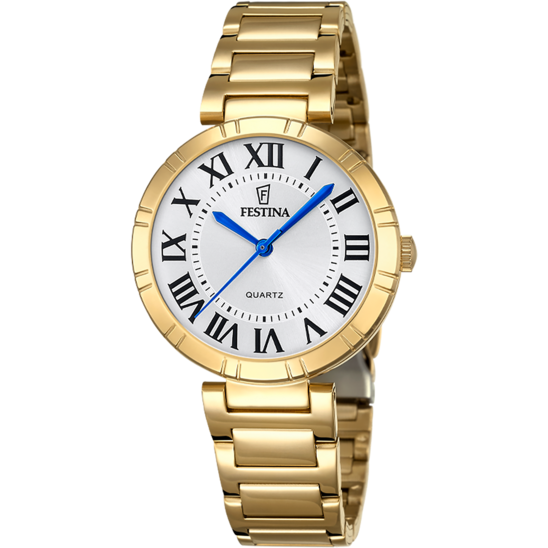 Reloj Festina Mademoiselle F16938/3 Plateado Brazalete De Acero, Mujer