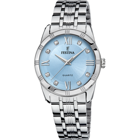 Reloj De Mujer Festina Mademoiselle F16940/e Con Esfera Azul