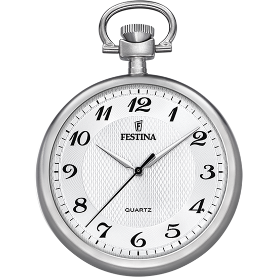 FESTINA POCKET F2020/1 WHITE MEN'S POCKET WATCH