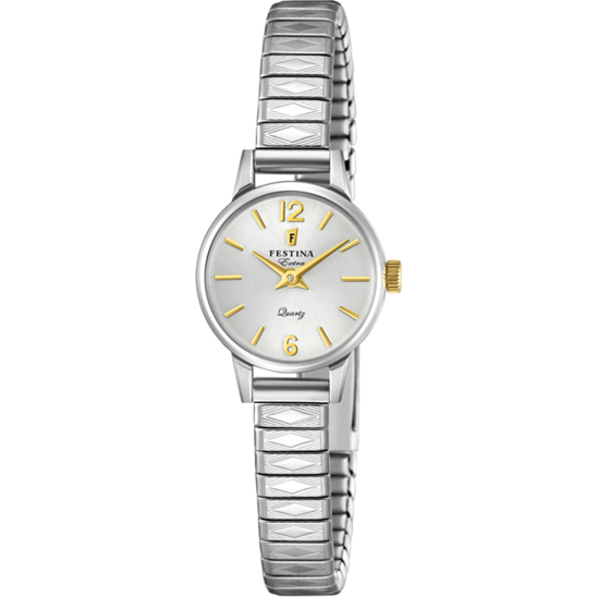 MONTRE FESTINA F20262/2 ARGENTÉ, BRACELET EN ACIER, FEMME