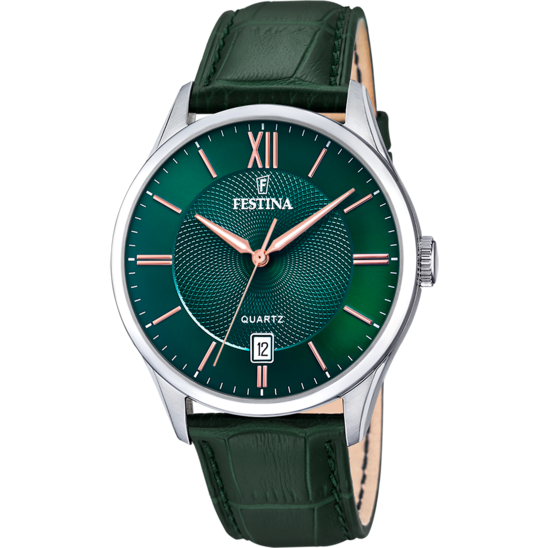 Festina watch 2025 leather strap