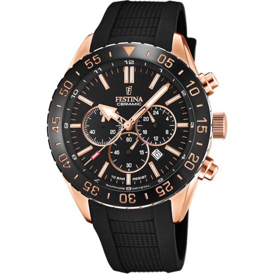 RELOJ DE HOMBRE FESTINA CERAMIC F20516/2 CON ESFERA NEGRA