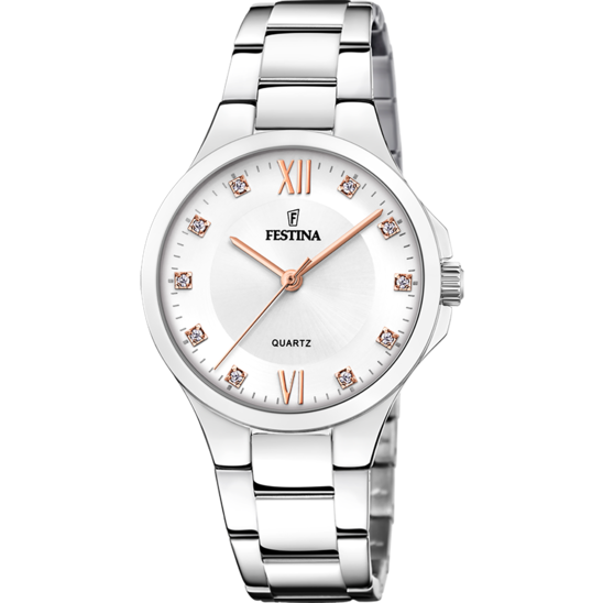 RELOJ DE MUJER FESTINA MADEMOISELLE F20582/1 CON ESFERA PLATEADA