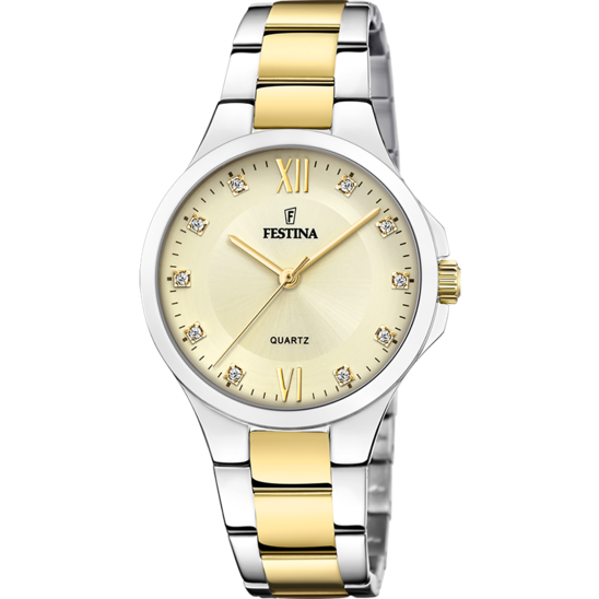 MONTRE FESTINA F20618/1 DÉGAGER, BRACELET ACIER INOXYDABLE, FEMME