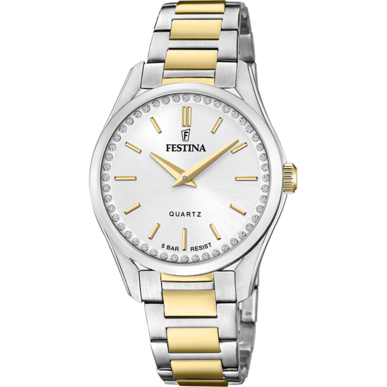 RELOJ DE MUJER FESTINA MADEMOISELLE F20619/1 CON ESFERA PLATEADA