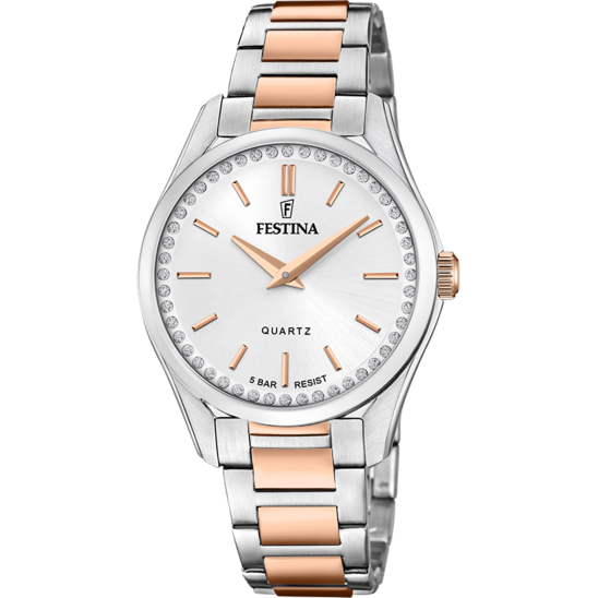 RELOJ DE MUJER FESTINA MADEMOISELLE F20620/1 CON ESFERA PLATEADA