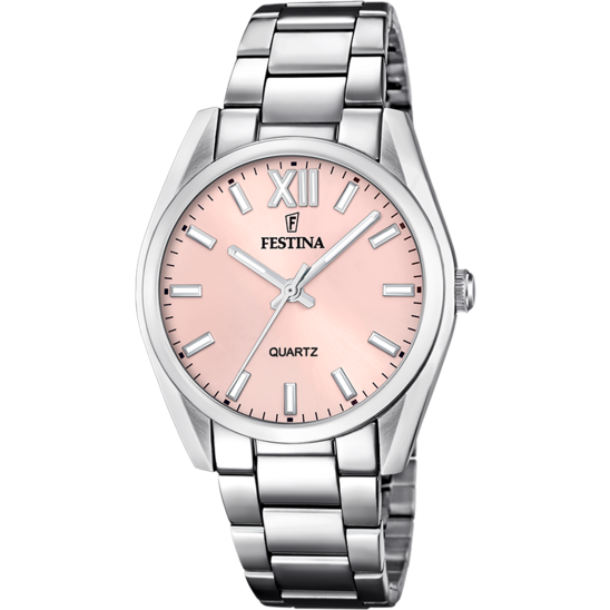 MONTRE FESTINA F20622/2 ROSE, BRACELET ACIER INOXYDABLE, FEMME