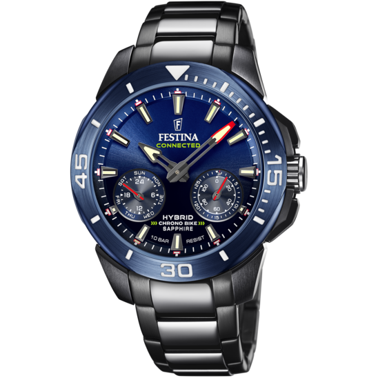 FESTINA CONNECTED F20647/1 AZUL ACERO INOXIDABLE 316L, HOMBRE