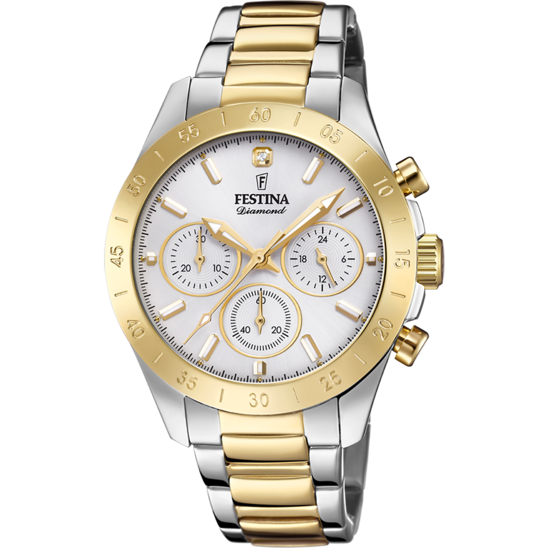 FESTINA DAMES GREY SILVER HORLOGE F20651/1