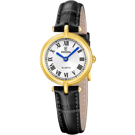 Reloj Festina Mademoiselle F20788/1 Plateado Correa De Cuero, Mujer
