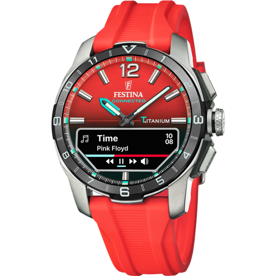 MEN'S FESTINA CONNECTED D RED WATCH F23000/6