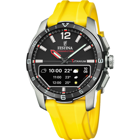 Montre Homme Festina Connected D Jaune F23000/a