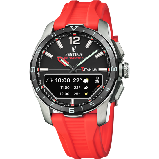 Montre Homme Festina Connected D Rouge F23000/c