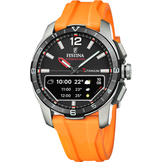 Montre Homme Festina Connected D Orange F23000/d