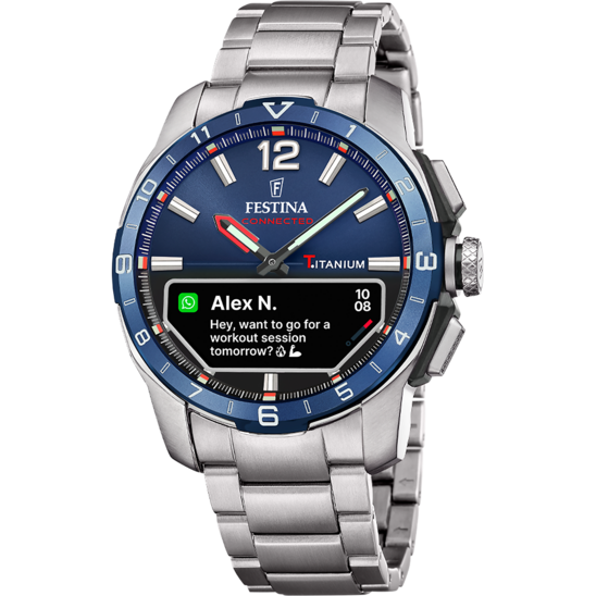 Reloj De Hombre Festina Connected D F23000/e + Pulsera Adicional
