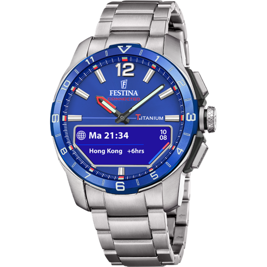 Reloj De Hombre Festina Connected D F23000/g + Pulsera Adicional