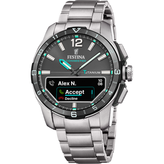 Reloj De Hombre Festina Connected D F23000/j + Pulsera Adicional