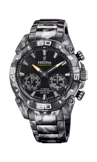 FESTINA CONNECTED F20545/1 BLACK STAINLESS STEEL 316L, MEN'S WATCH