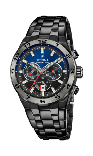FESTINA MEN'S BLUE SPECIAL EDITIONS STAINLESS STEEL WATCH BRACELET F20673/1