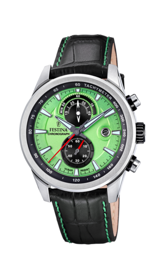 FESTINA HERREN UHR TIMELESS CHRONOGRAPH F20695/3 LEDER ARMBAND