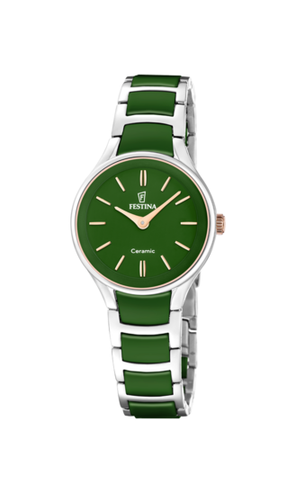 Montre Bracelet Femme Festina Classique - Occasion, Prévoir Changement De Pile, Boîte + Maillons Sup