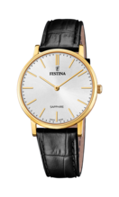 FESTINA HERREN UHR SWISS MADE F20016/1 LEDER ARMBAND