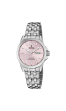 FESTINA CLASSICS WATCH F20455/2 WITH PINK STEEL STRAP, FOR WOMEN.