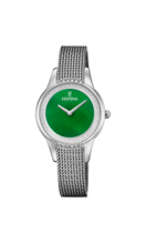 FESTINA WOMEN'S GREEN MADEMOISELLE STAINLESS STEEL WATCH BRACELET F20494/7