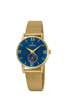 OROLOGIO FESTINA F20573/3 AZZURO BRACCIALE IN ACIAIO, DONNA