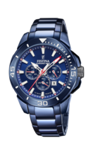 FESTINA WATCH SPECIAL EDITIONS F20643/1 BLUE STAINLESS STEEL STRAP 316L, MEN.