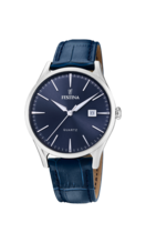 Festina F20688/4 Orologio Uomo Outlet: Cassa In Acciaio 316L Grigia E Cinturino In Pelle Marrone - 3
