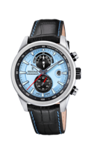 RELÓGIO FESTINA TIMELESS CHRONOGRAPH F20695/2 AZUL PULSERA DE COURO, HOMEM