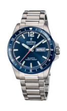 FESTINA HEREN BLAUW TITANIUM HORLOGE ARMBAND F20698/2