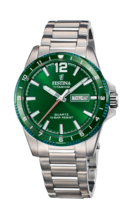 FESTINA MEN'S GREEN TITANIUM WATCH BRACELET F20698/3